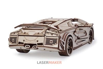 Конструктор из дерева машина Lamborghini (Ламборгини)