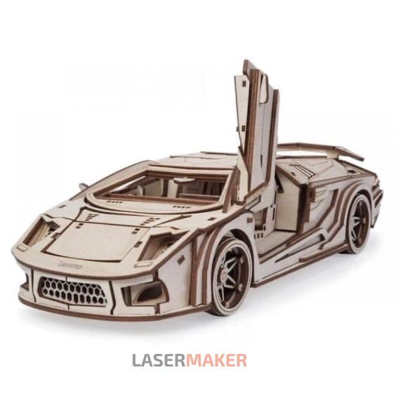 Конструктор из дерева машина Lamborghini (Ламборгини)