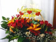 Топпер для букета по случаю рождения ребенка