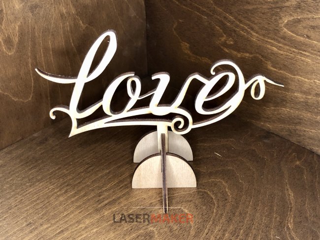 Топпер - LOVE на лозе