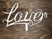 Топпер - LOVE на лозе