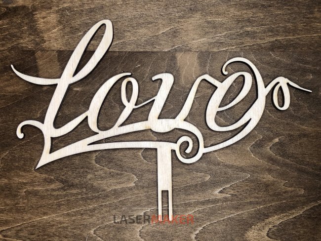 Топпер - LOVE на лозе