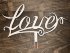 Топпер - LOVE на лозе