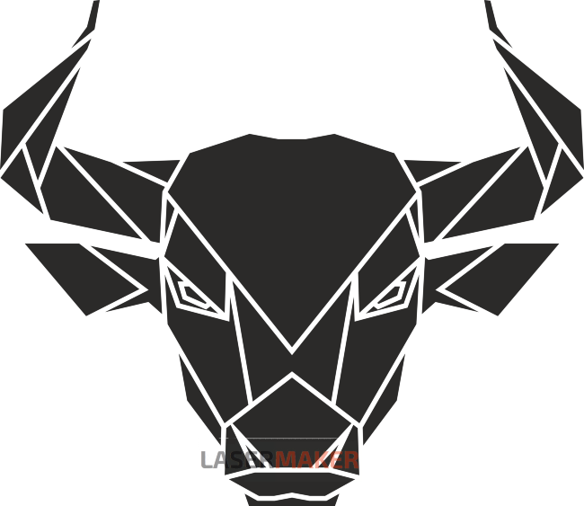 Панно - голова Быка v.2