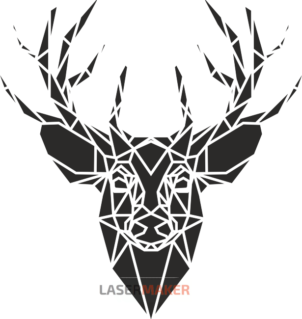 Панно - голова Оленя 2 Панно - голова Оленя 2