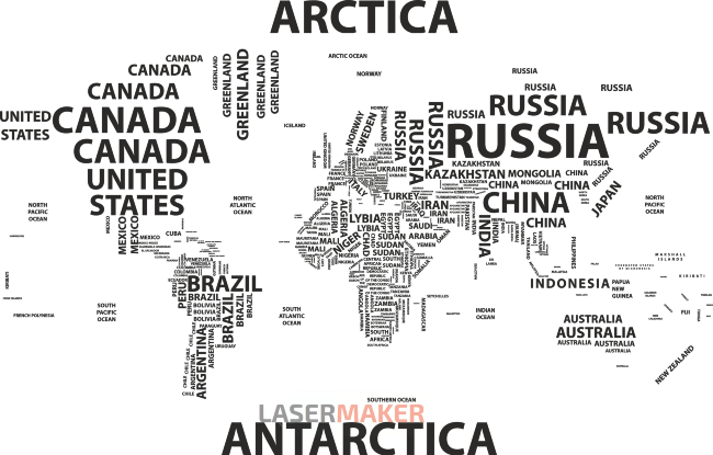 Панно - Карта мира Панно - Карта мира