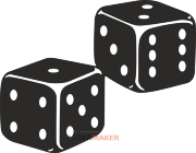 Панно - Игральные кости Панно - Игральные кости