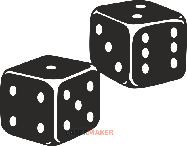 Панно - Игральные кости Панно - Игральные кости