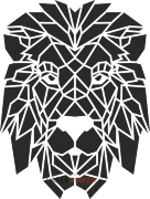 Панно - голова Льва 2 Панно - голова Льва 2