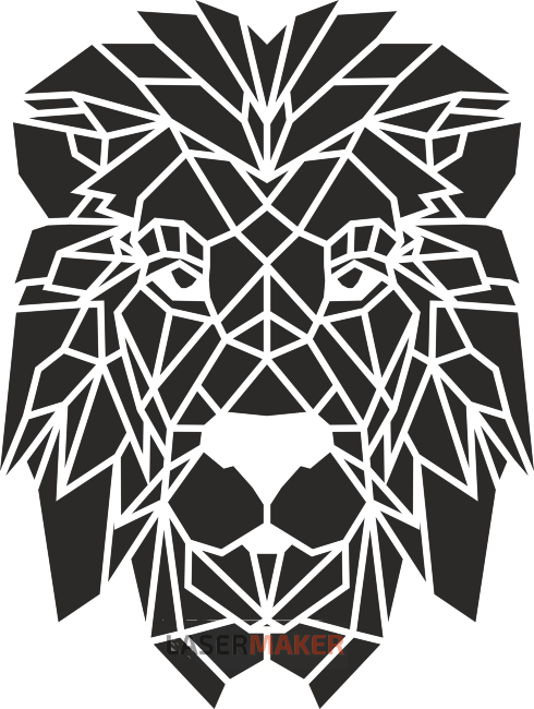 Панно - голова Льва 2 Панно - голова Льва 2