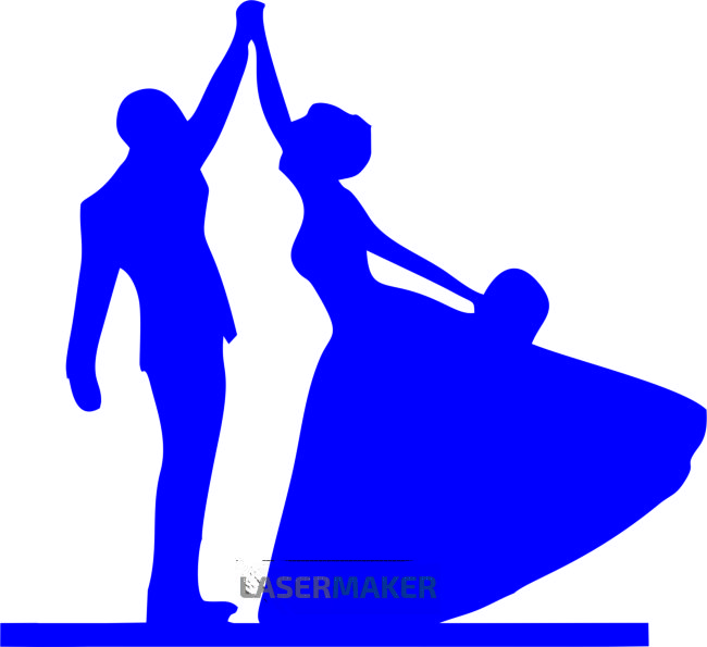 Топпер - Пара в танце