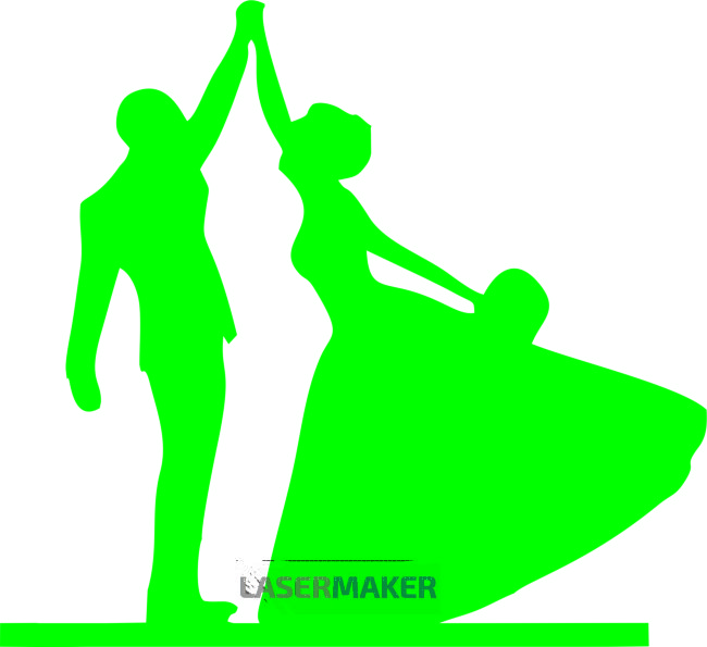 Топпер - Пара в танце