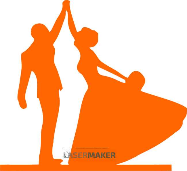 Топпер - Пара в танце