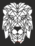 Панно - голова Льва 3 Панно - голова Льва 3