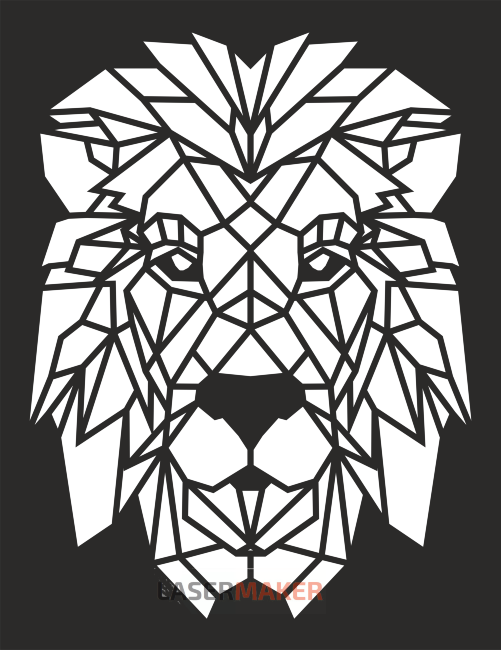 Панно - голова Льва 3 Панно - голова Льва 3