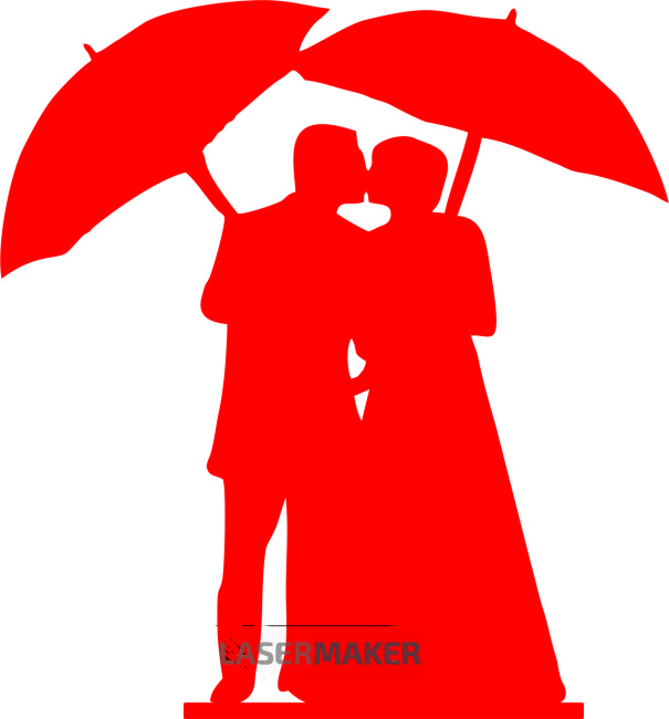 Топпер - Пара под зонтом 2 Топпер - Пара под зонтом 2