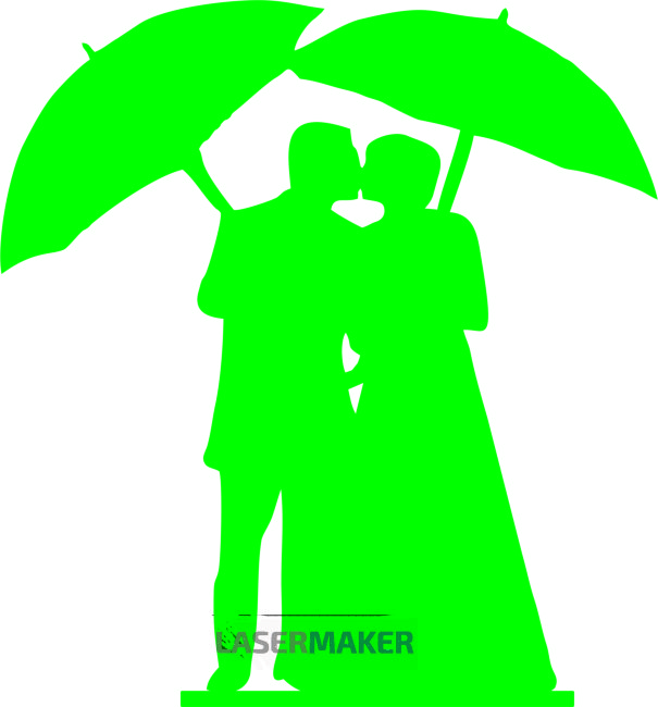 Топпер - Пара под зонтом 2 Топпер - Пара под зонтом 2