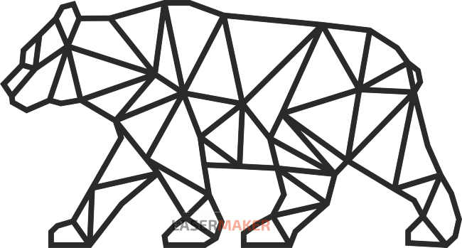 Панно - Медведь