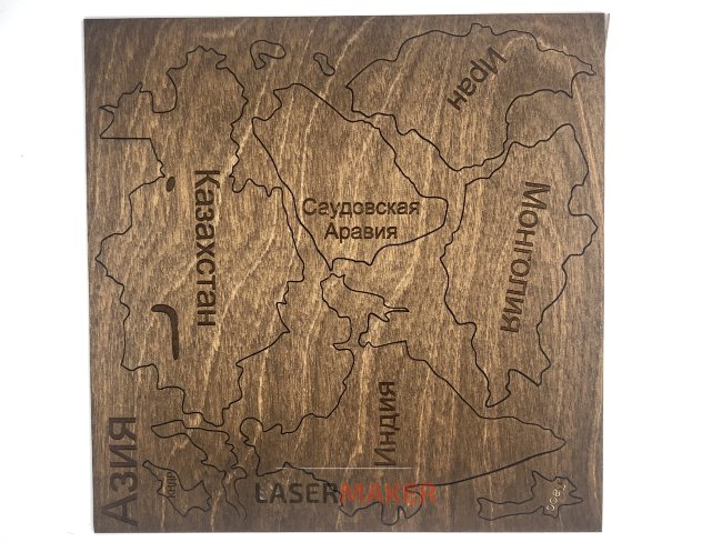 Пазл - Карта мира