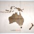 Пазл - Карта мира - Автралия
