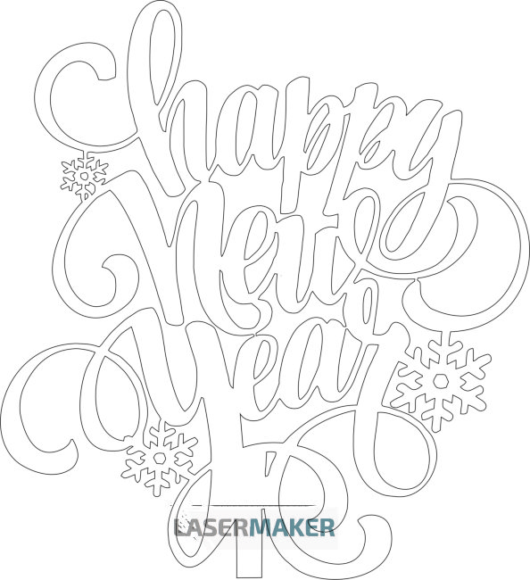 Топпер - Happy new year Топпер - Happy new year