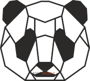 Панно - голова Панды Панно - голова Панды