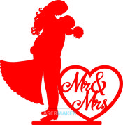 Топпер - Пара и сердце