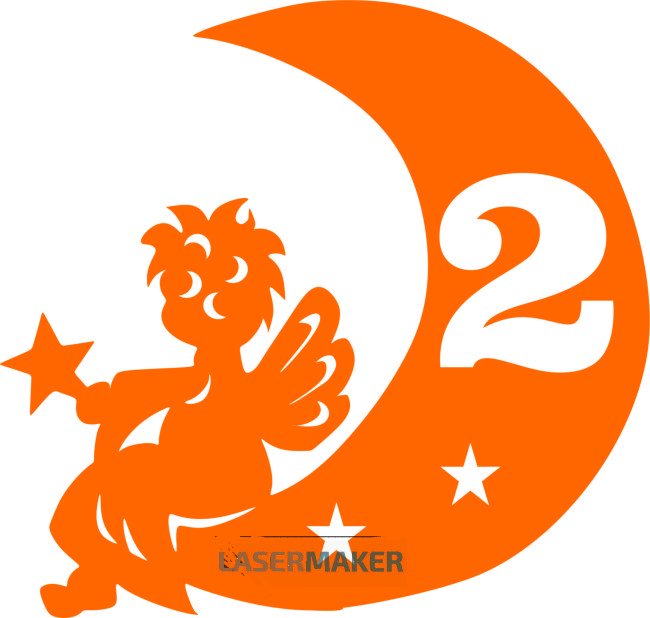 Топпер - Ангел на месяце 2 Топпер - Ангел на месяце 2