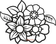 Панно - Букет цветов Панно - Букет цветов