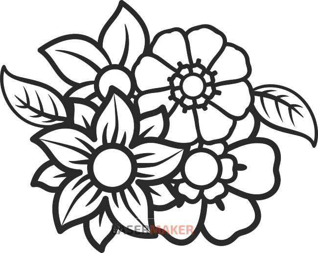 Панно - Букет цветов Панно - Букет цветов