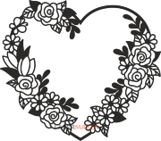 Панно - Ажурное сердце Панно - Ажурное сердце